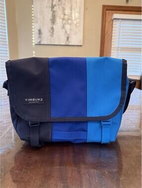 Timbuk2 Messenger Bag XS Blue Black  Crossbody